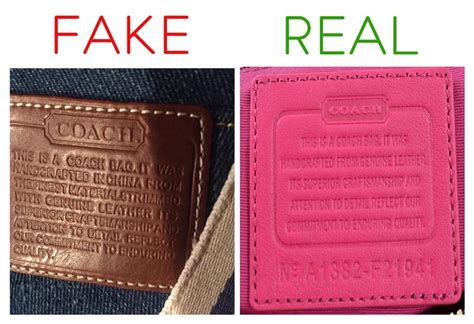 fake vs real coach bag|check serial number coach bag.